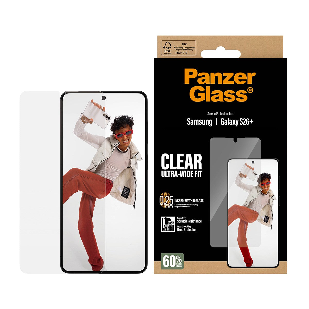 panzerglass-displayschutz-samsung-galaxy-s26-ultra-wide-fit-easyaligner image 2