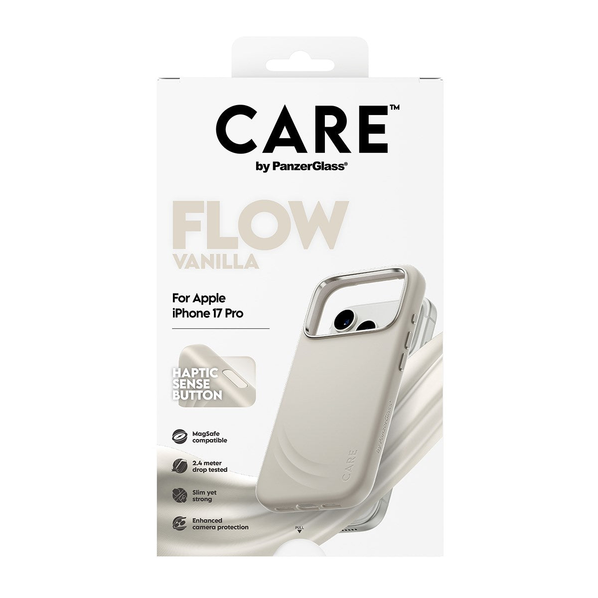 care-by-panzerglass-flow-case-vanilla-mit-haptic-button-magsafe-iphone-17-pro image 3