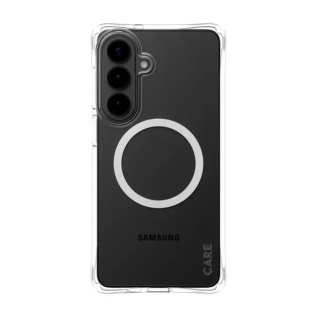 care-by-panzerglass-samba-case-transparent-mit-weiss-qi-f-r-samsung-galaxy-s26 image 1