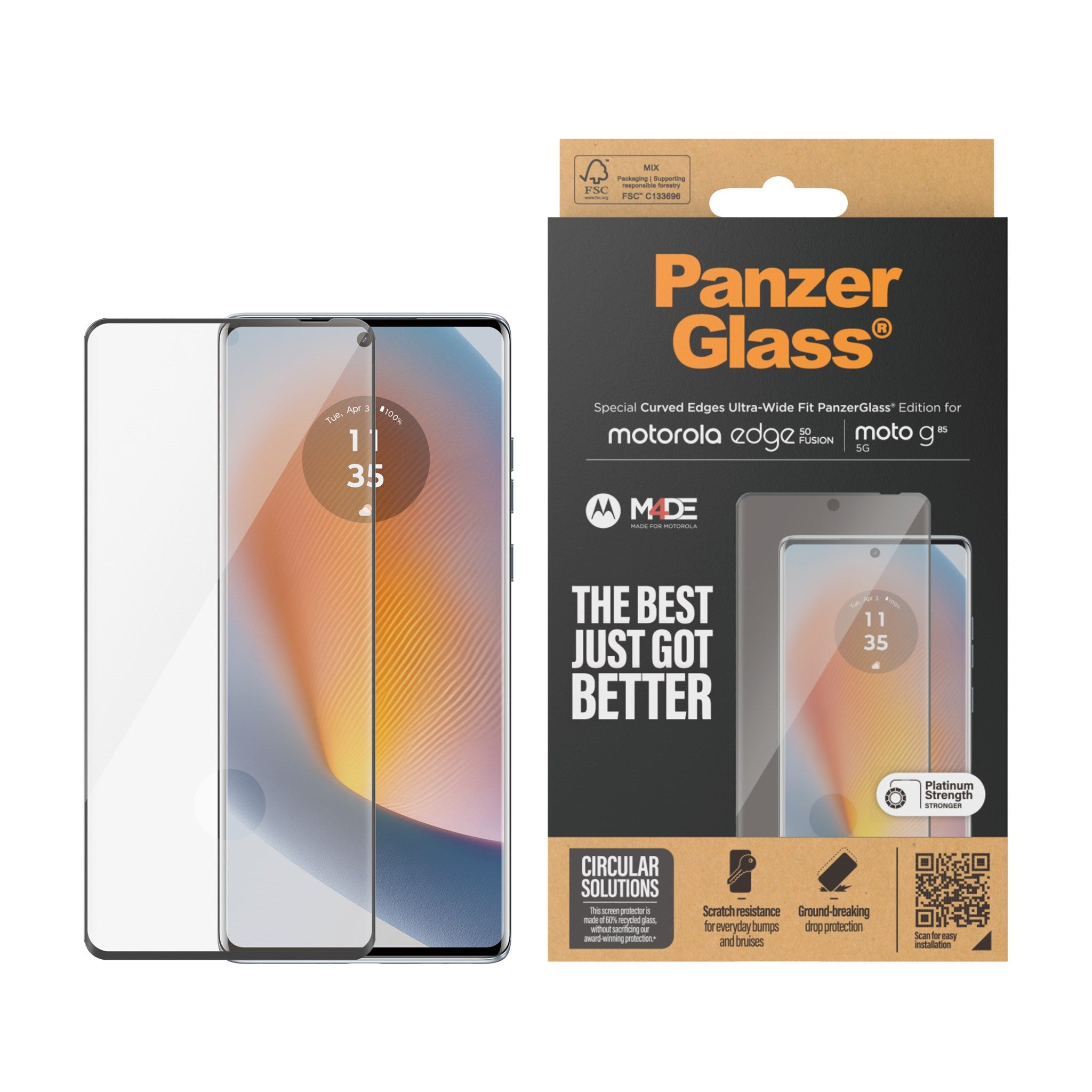 panzerglass-displayschutz-motorola-edge-50-fusion-moto-g85-ultra-wide-fit image 2