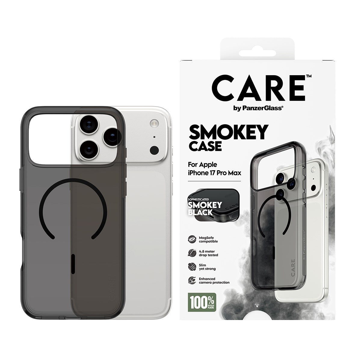 care-by-panzerglass-smokey-case-schwarz-magsafe-iphone-17-pro-max image 2