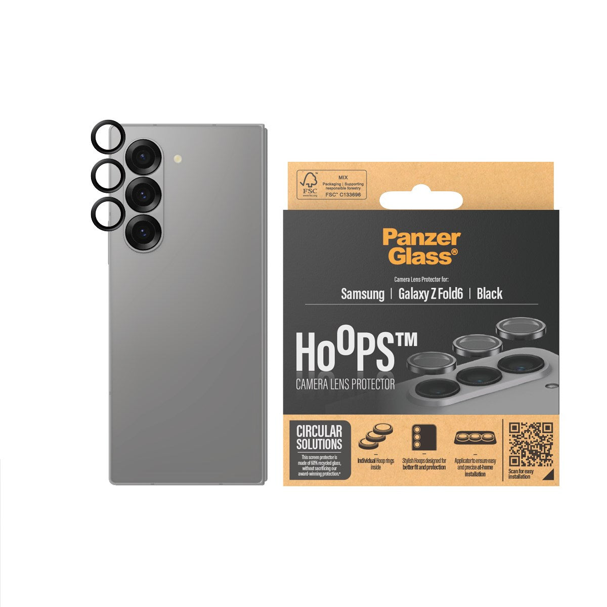 panzerglass-hoops-kameraschutz-schwarz-f-r-samsung-galaxy-z-fold6 image 2