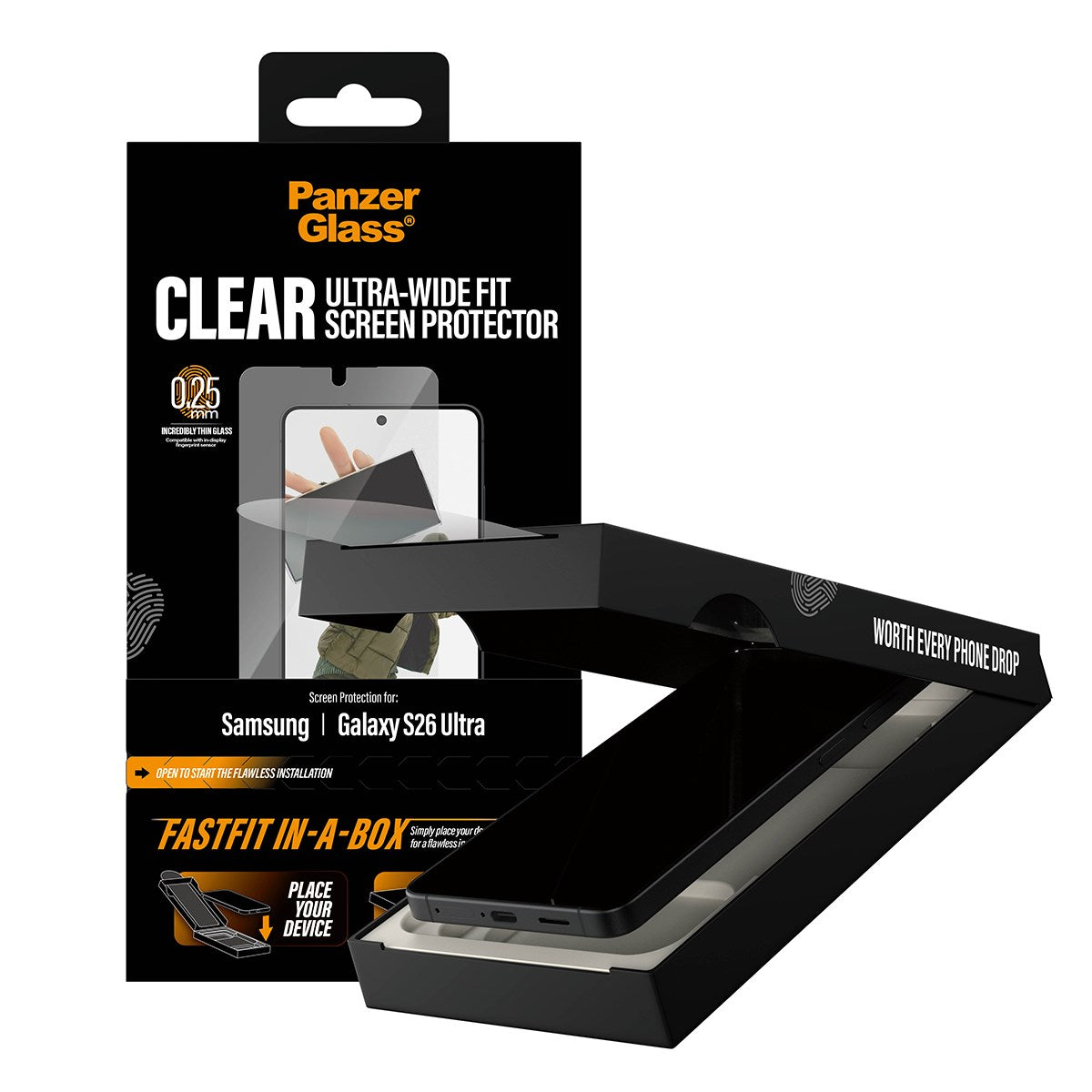 panzerglass-displayschutz-ultra-wide-fit-fastfit-in-a-box-f-r-samsung-galaxy-s26 image 5