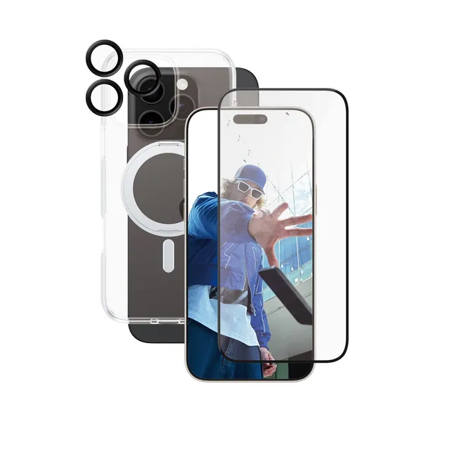 care-by-panzerglass-3-in-1-ceramic-set-transparent-iphone-16-pro-max image 1