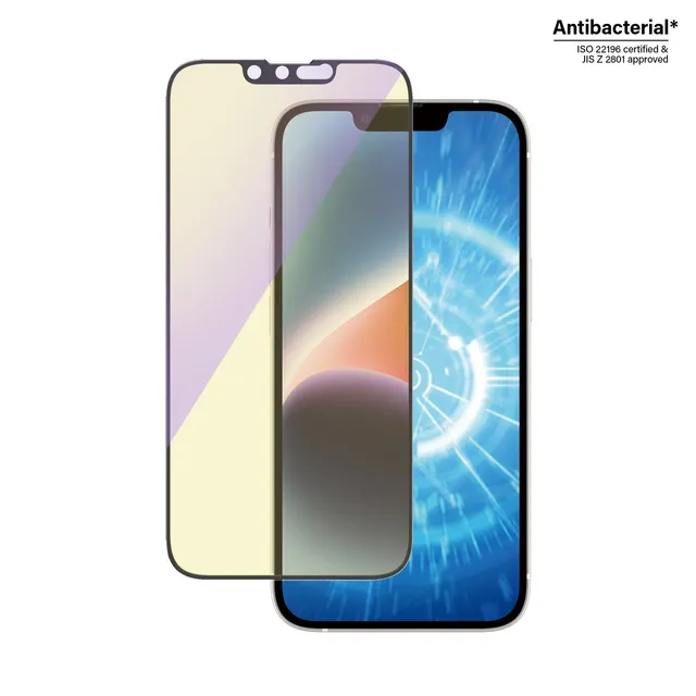 panzerglass-anti-blue-light-displayschutz-iphone-14-13-13-pro-ultra-wide-fit-mit image 1