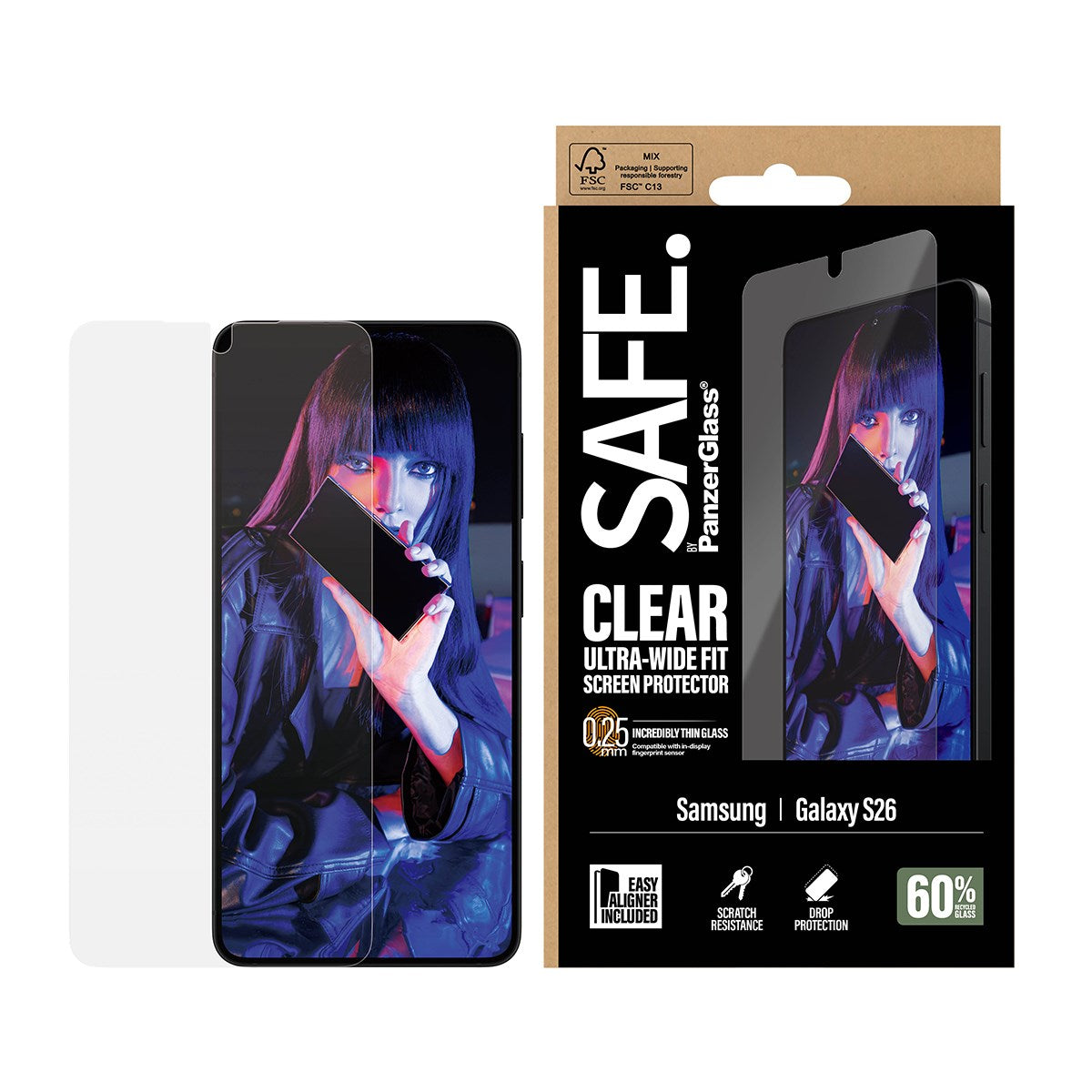 safe-by-panzerglass-displayschutz-samsung-galaxy-s26-ultra-wide-fit-mit-easyalig-2 image 2