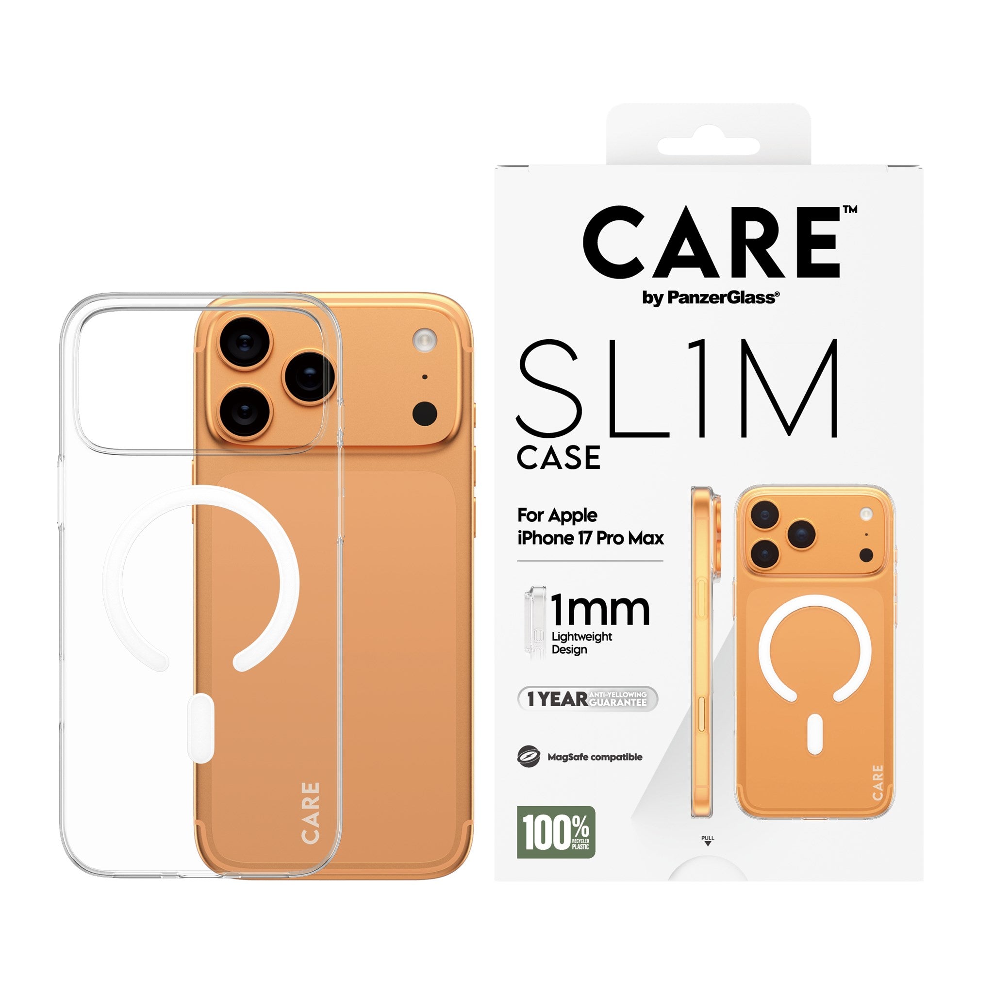 care-by-panzerglass-sl1m-case-transparent-magsafe-iphone-17-pro-max image 2