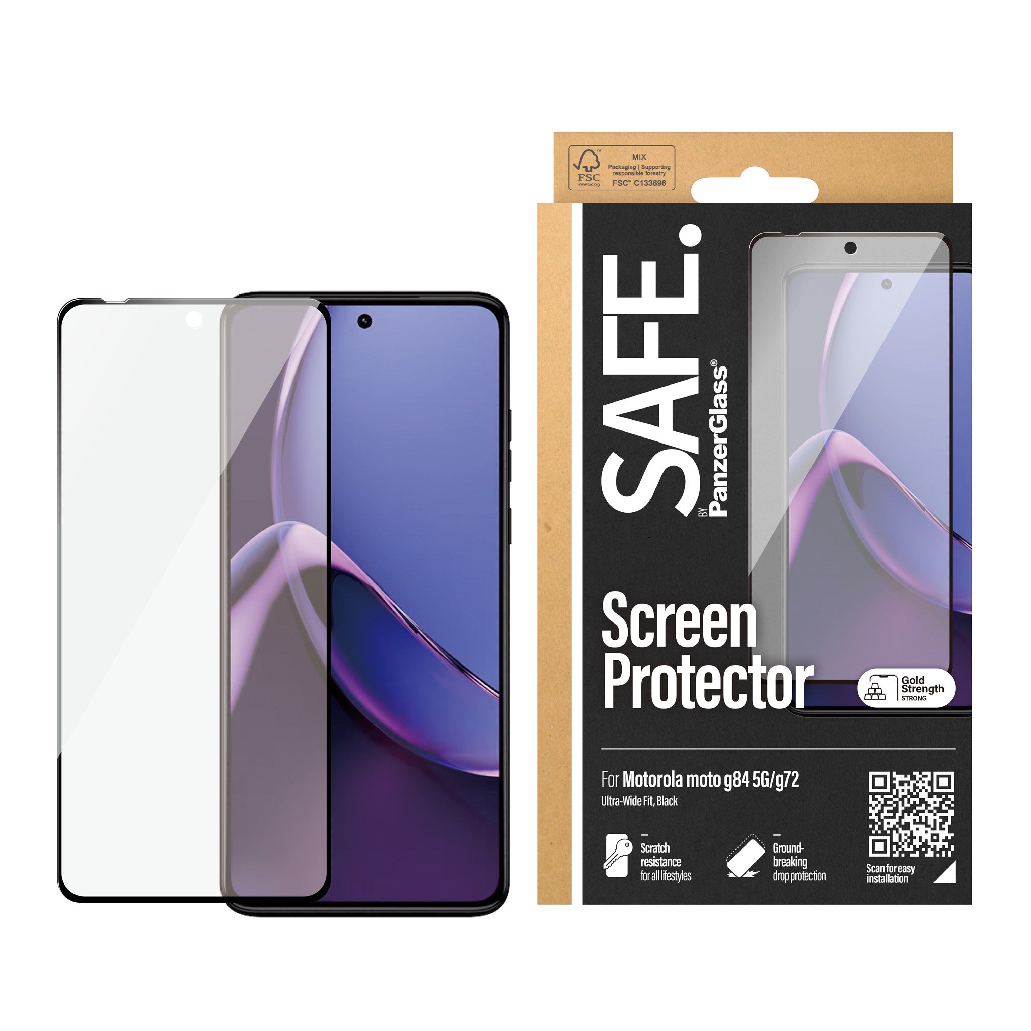 safe-by-panzerglass-displayschutz-f-r-motorola-moto-g84-5g-g72-ultra-wide-fit image 2