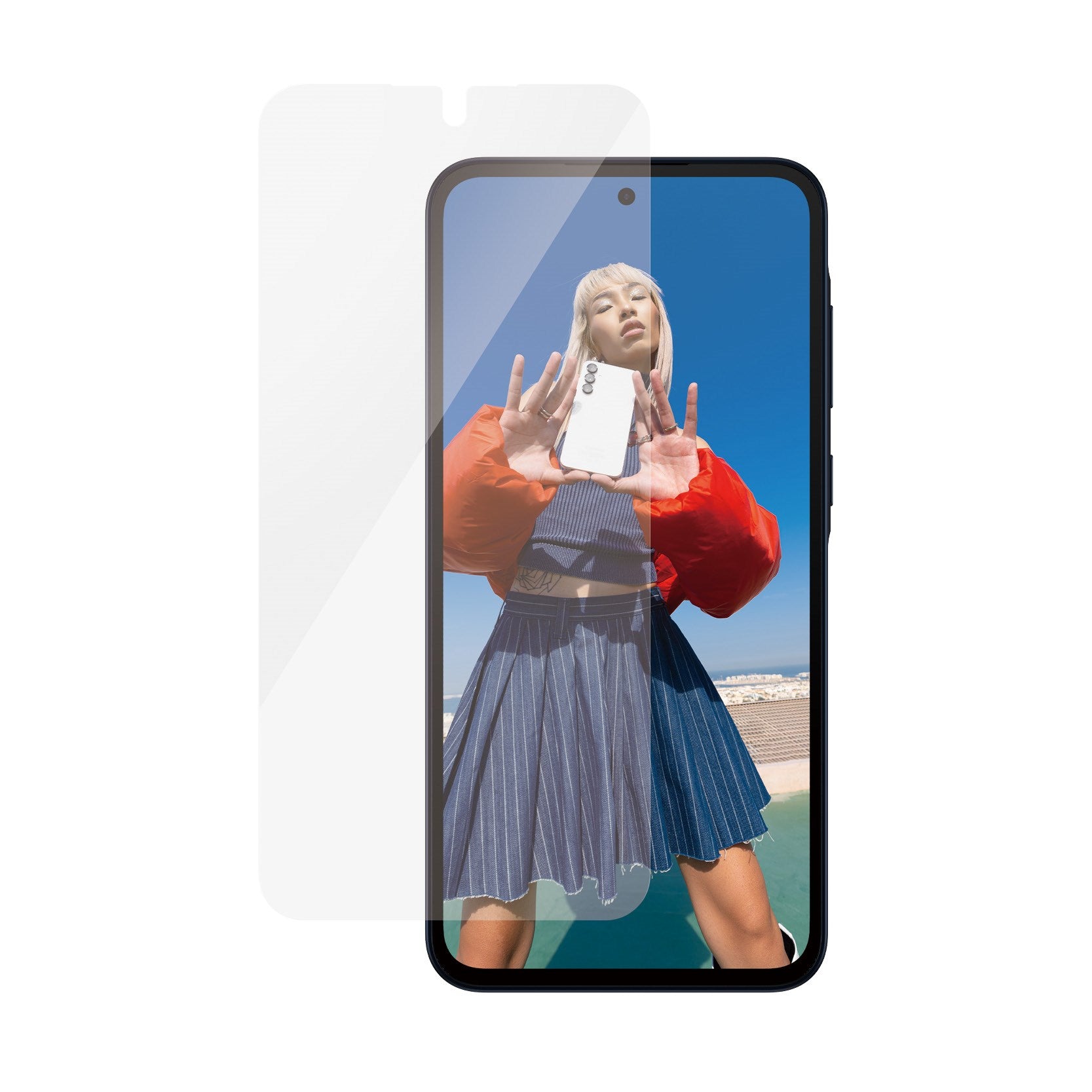 panzerglass-displayschutz-samsung-galaxy-a35-5g-ultra-wide-fit-mit-easyaligner image 1