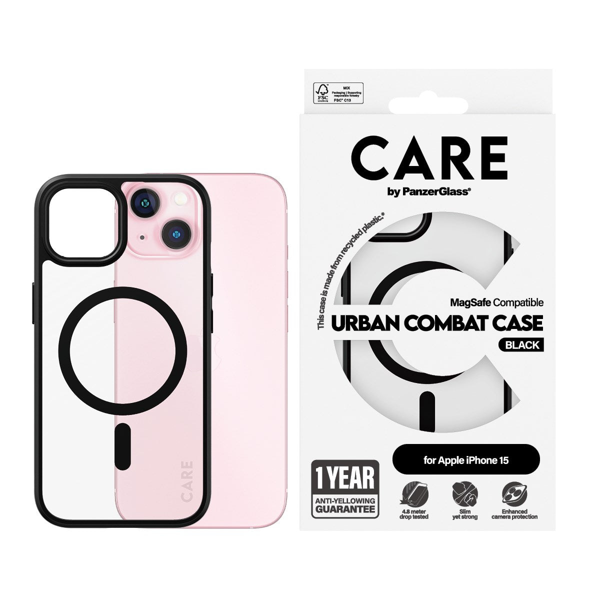 care-by-panzerglass-urban-combat-case-transparent-schwarz-magsafe-f-r-apple-ipho image 2