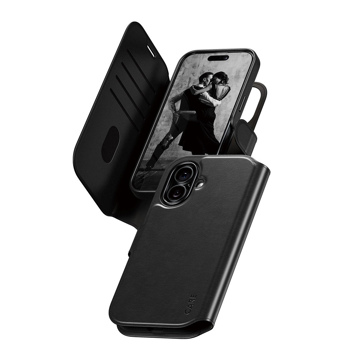 care-by-panzerglass-tango-2-in-1-wallet-case-magsafe-iphone-17-veganes-leder image 1