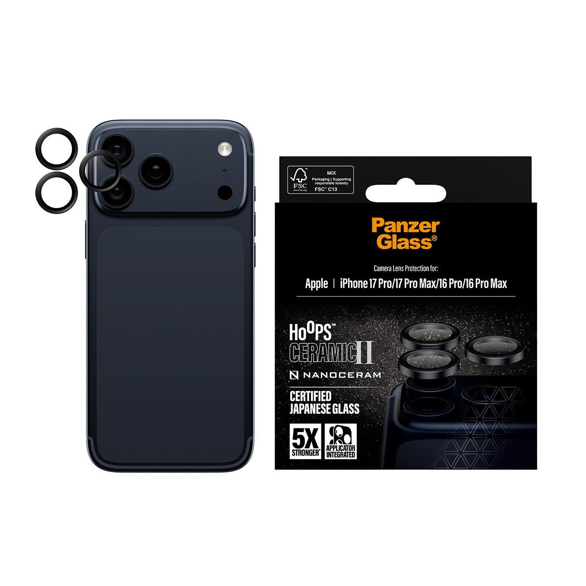 panzerglass-hoops-ceramic-ii-kameraschutz-iphone-17-pro-17-pro-max-16-pro-16-pro image 2