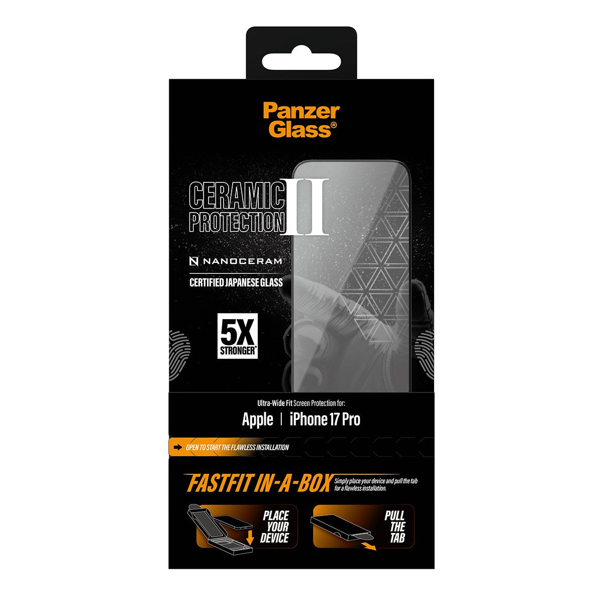 panzerglass-ceramic-displayschutz-ultra-wide-fit-mit-fastfit-f-r-iphone-17-pro image 3
