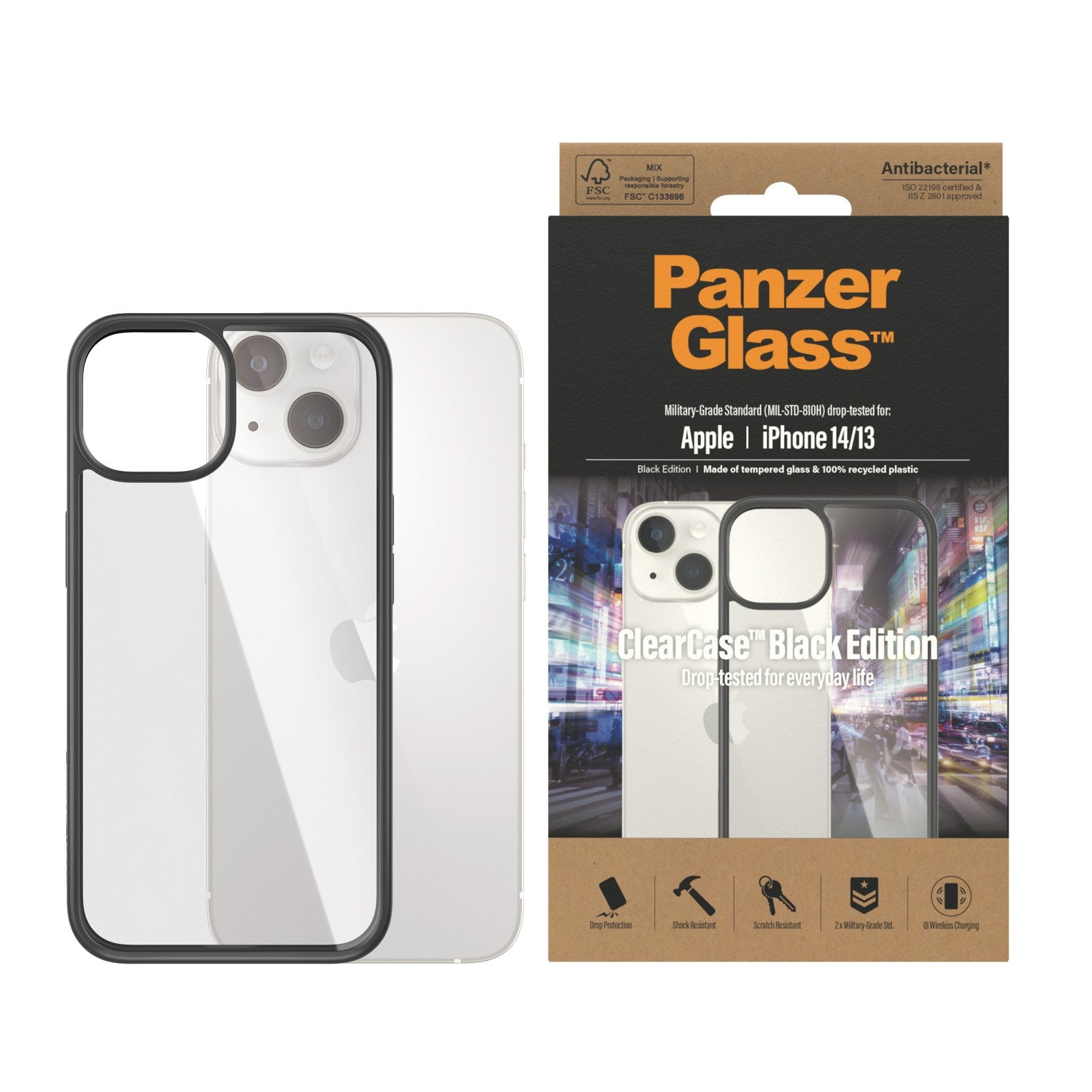 panzerglass-clearcase-transparente-h-lle-f-r-iphone-14-13 image 2