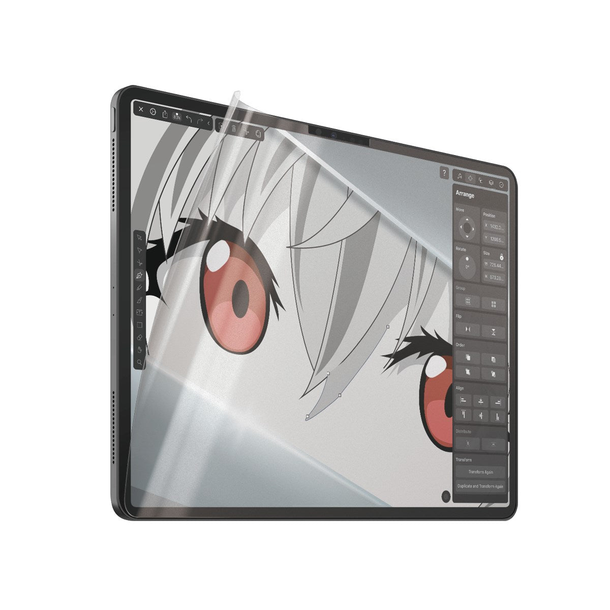 panzerglass-graphicpaper-displayschutz-ipad-air-13-zoll-2024-2026-ipad-pro-13-zo image 1