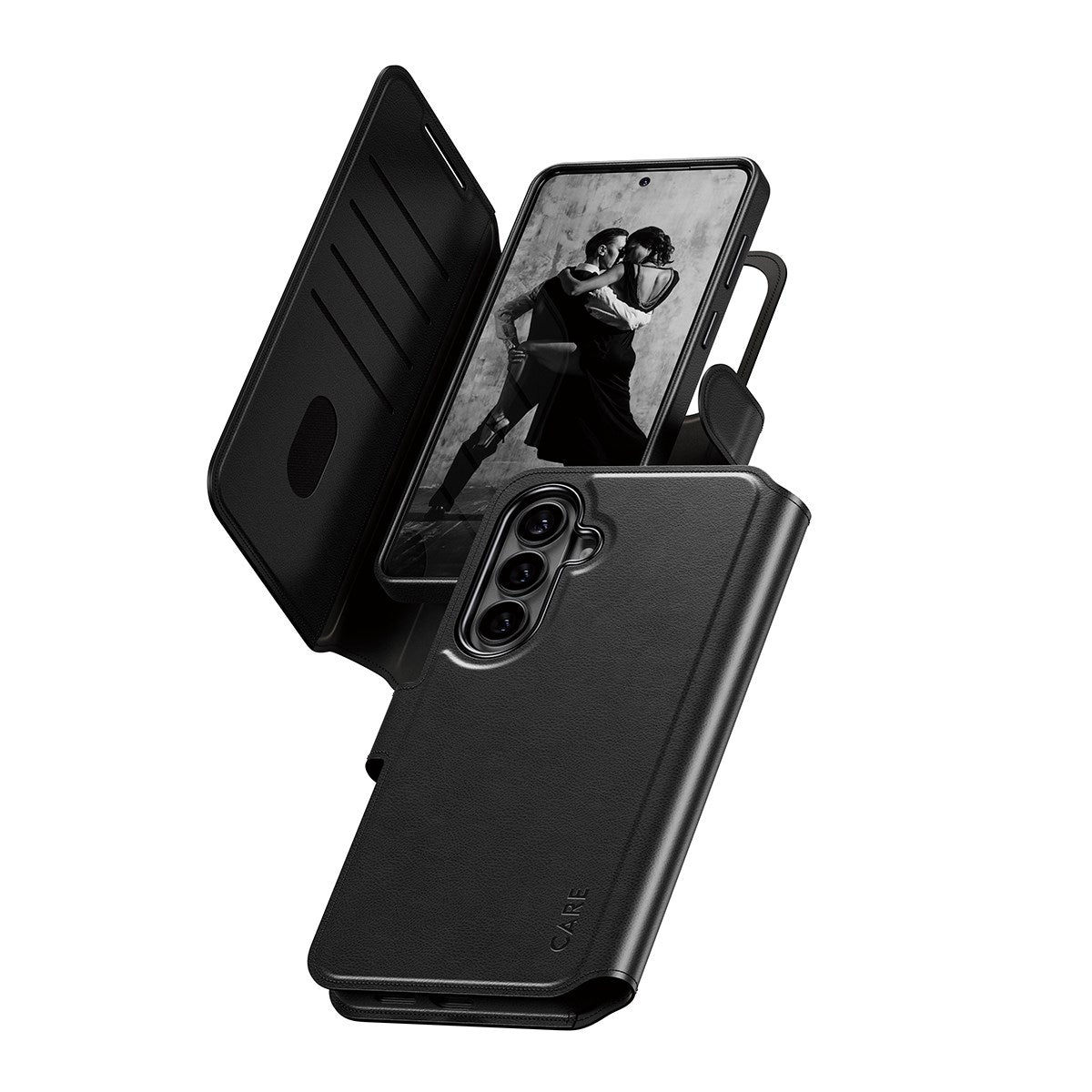 care-by-panzerglass-tango-2-in-1-wallet-case-mit-qi-f-r-samsung-galaxy-s26-vegan image 1