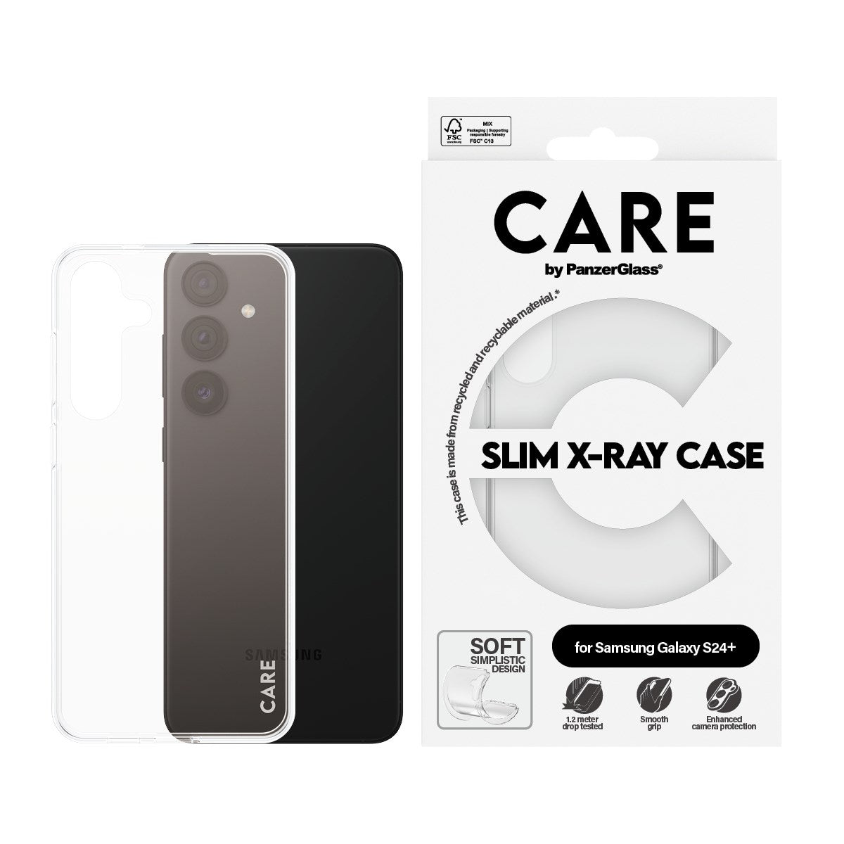 care-by-panzerglass-x-ray-case-transparent-samsung-galaxy-s24 image 2