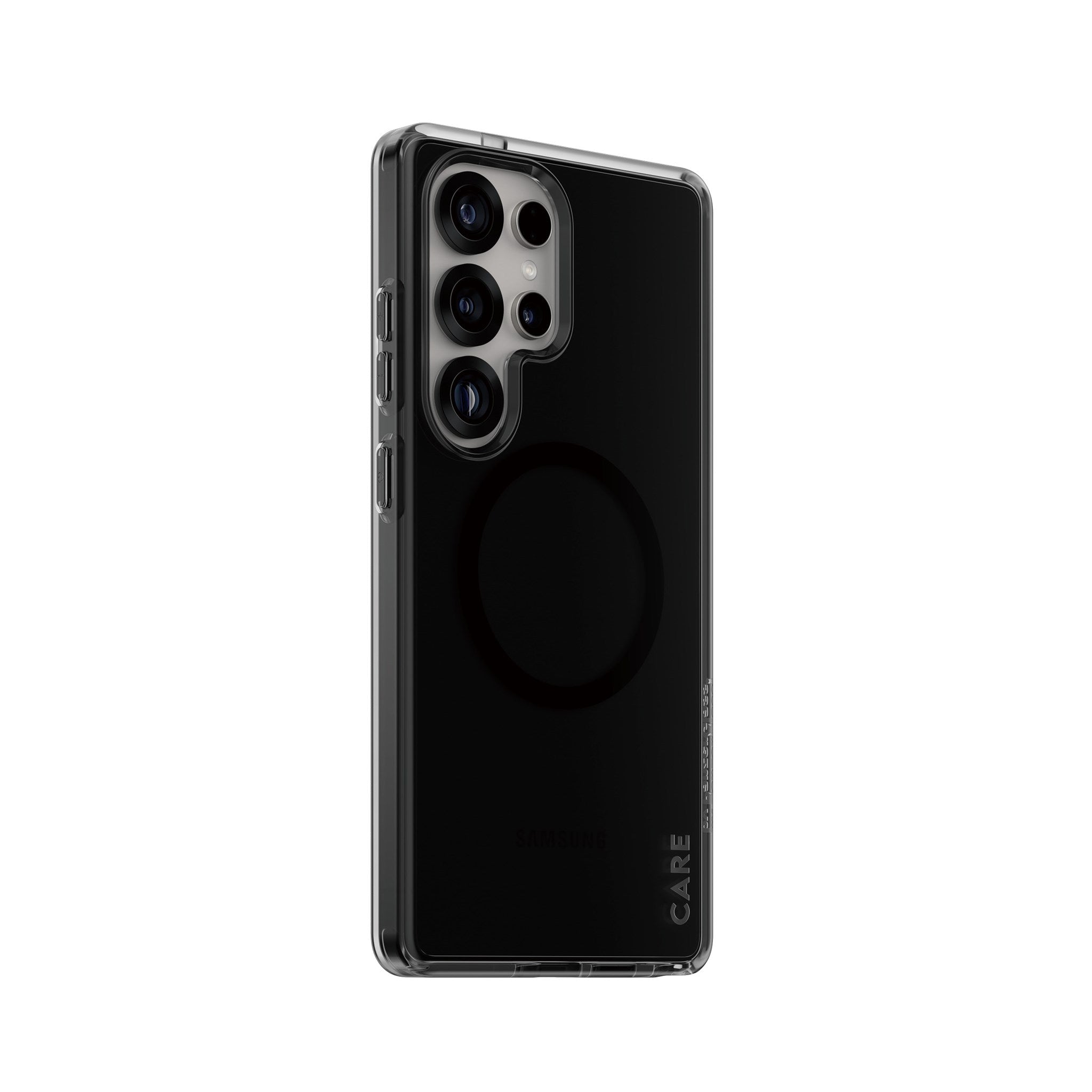 care-by-panzerglass-smokey-case-schwarz-qi-kompatibel-samsung-galaxy-s25-ultra image 1