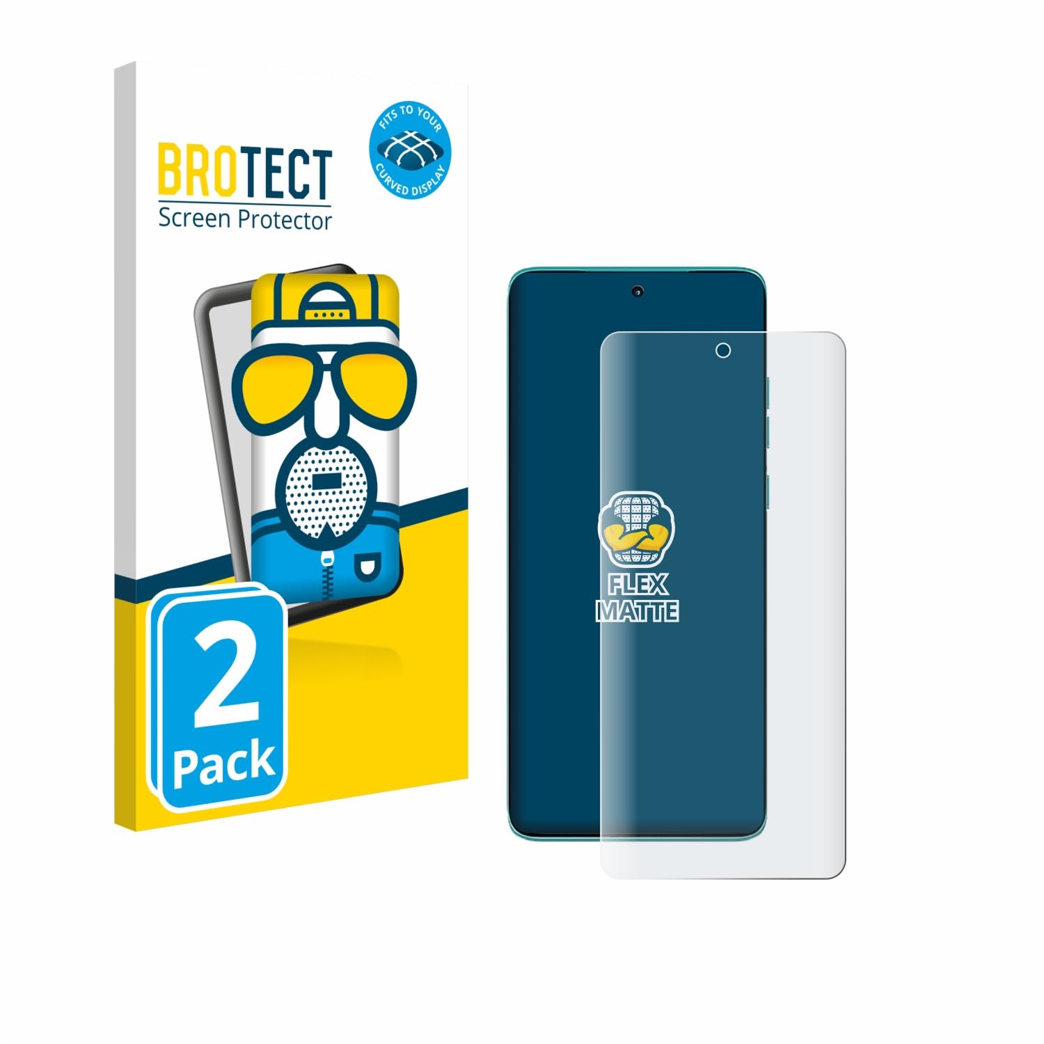 brotect-3d-full-cover-schutzfolie-matt-f-r-motorola-edge-60 image 2