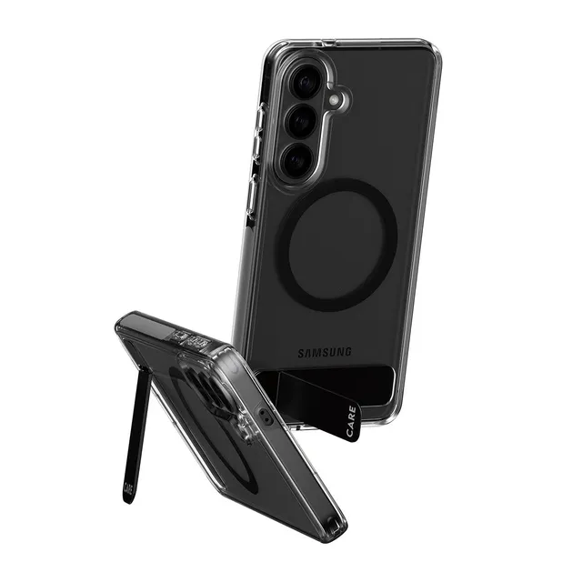 care-by-panzerglass-kickstand-case-transparent-mit-qi-samsung-galaxy-s26 image 1