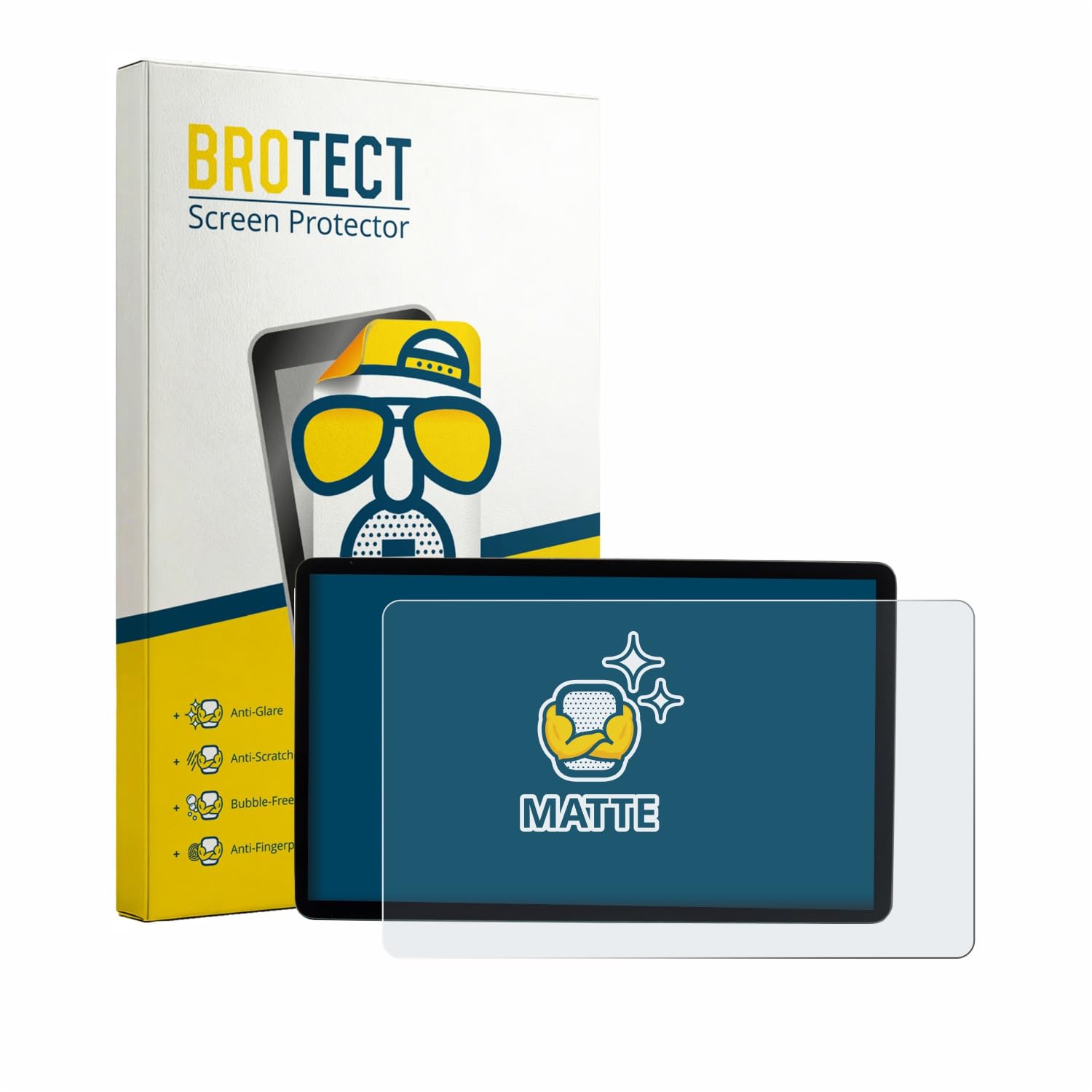 brotect-matt-schutzfolie-f-r-mg-zs-hybrid-plus-anti-reflex-navi-displayschutz image 6
