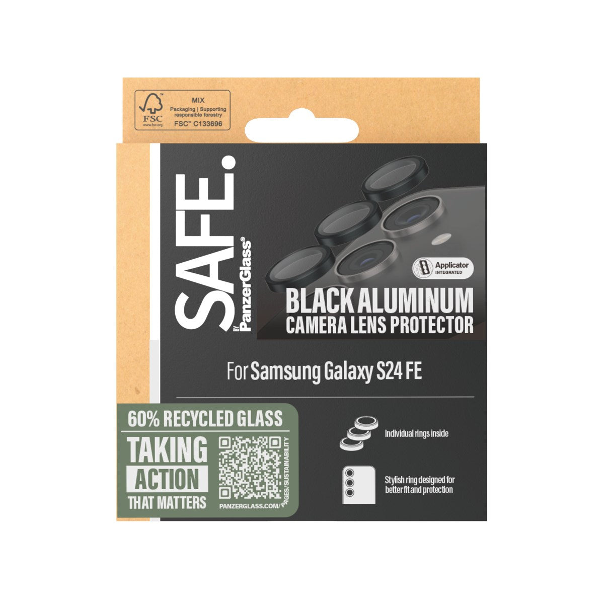safe-by-panzerglass-kameraschutz-schwarz-samsung-galaxy-s24-fe image 3