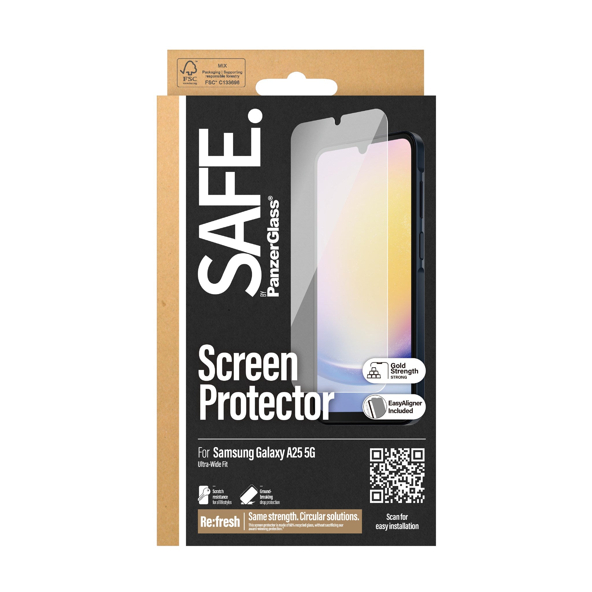 safe-by-panzerglass-displayschutz-f-r-samsung-galaxy-a25-5g-ultra-wide-fit image 3
