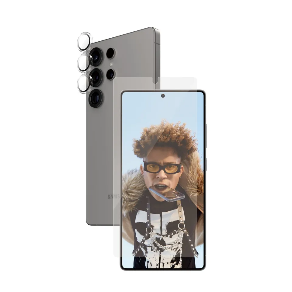 safe-by-panzerglass-2-in-1-set-displayschutz-kameraschutz-samsung-galaxy-s25-ult image 1