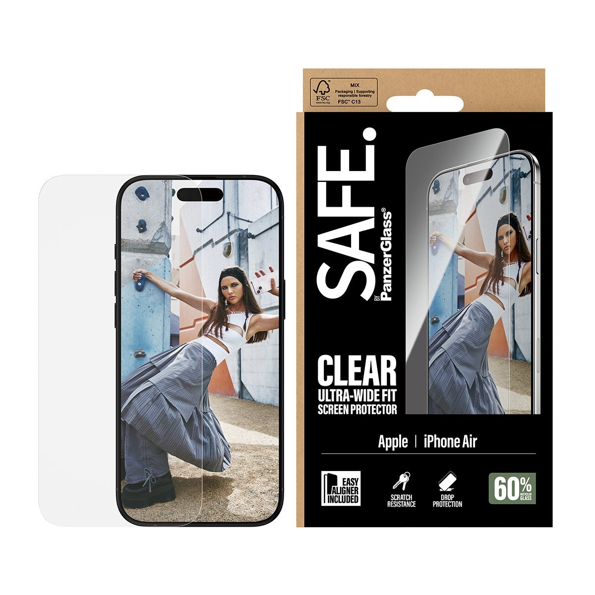 safe-by-panzerglass-displayschutz-f-r-apple-iphone-air-ultra-wide-fit-mit-easyal image 2