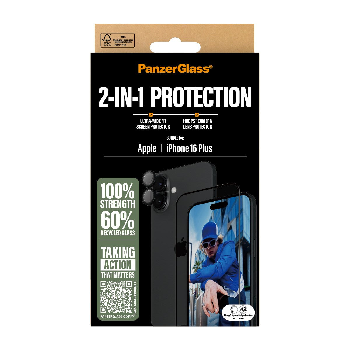 panzerglass-2-in-1-set-iphone-16-plus-displayschutz-hoops-kameraschutz image 3