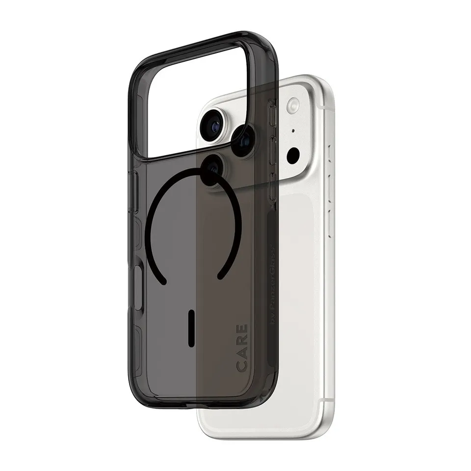care-by-panzerglass-smokey-case-schwarz-magsafe-iphone-17-pro image 1