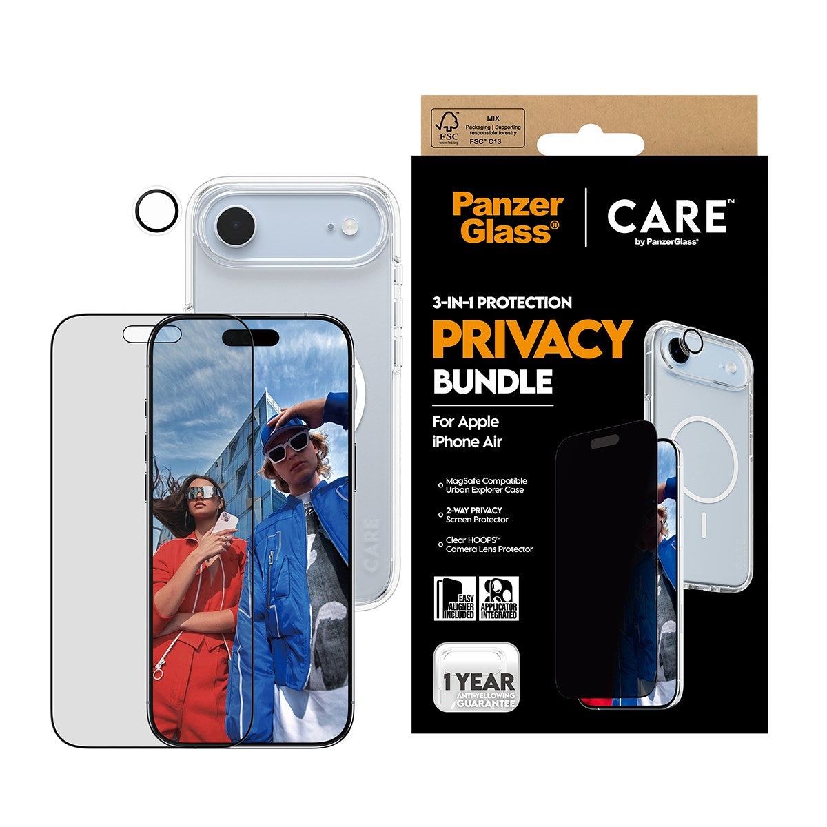 panzerglass-care-3-in-1-privacy-set-f-r-iphone-air-ultra-wide-fit image 2