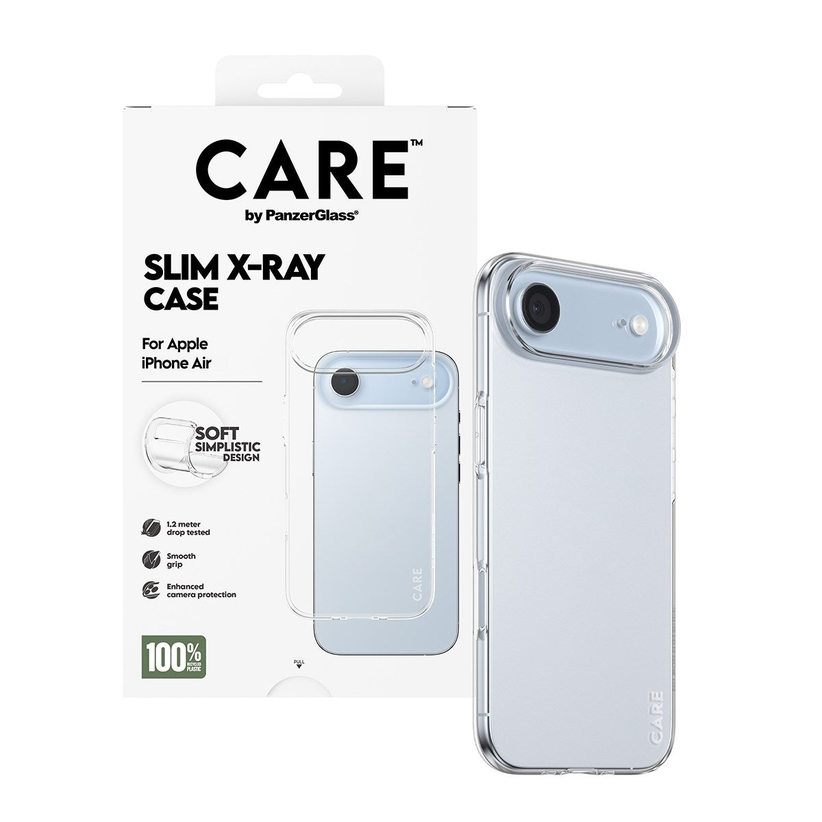 care-by-panzerglass-x-ray-case-transparent-iphone-air image 5