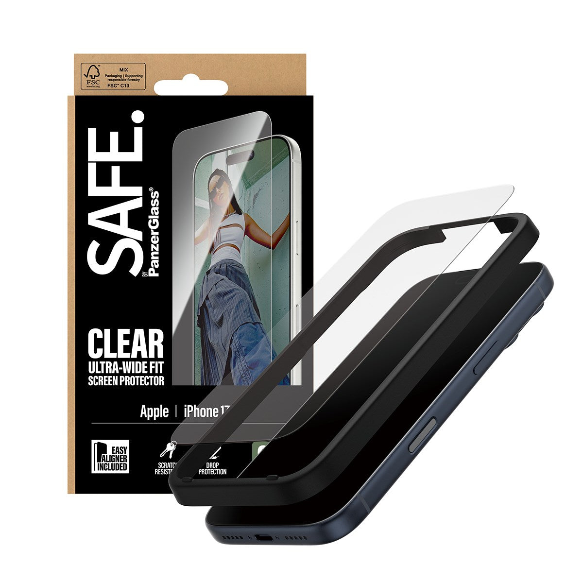 safe-by-panzerglass-displayschutz-ultra-wide-fit-mit-easyaligner-f-r-iphone-17-p image 5