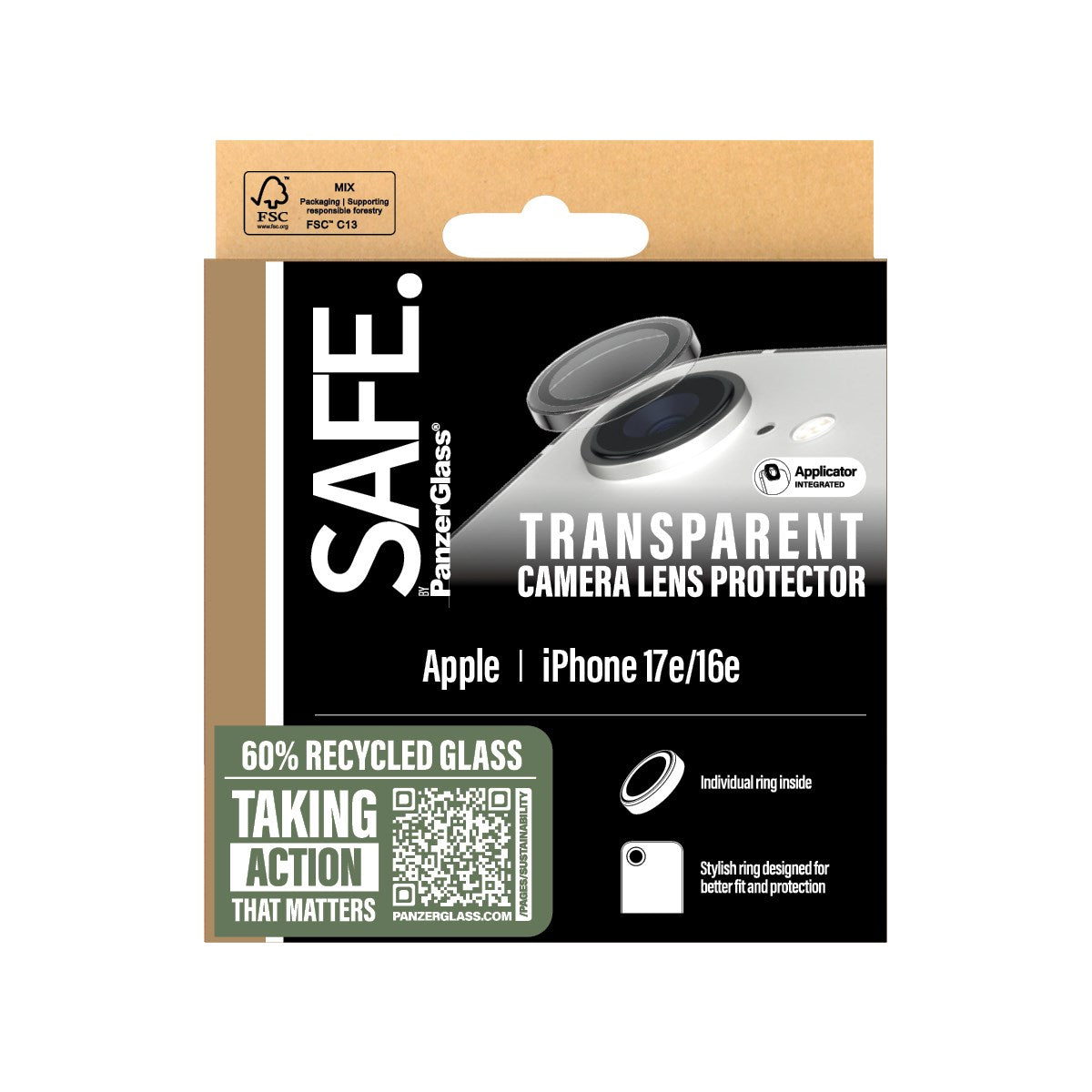safe-by-panzerglass-kameraschutz-transparent-f-r-iphone-16e-iphone-17e image 3