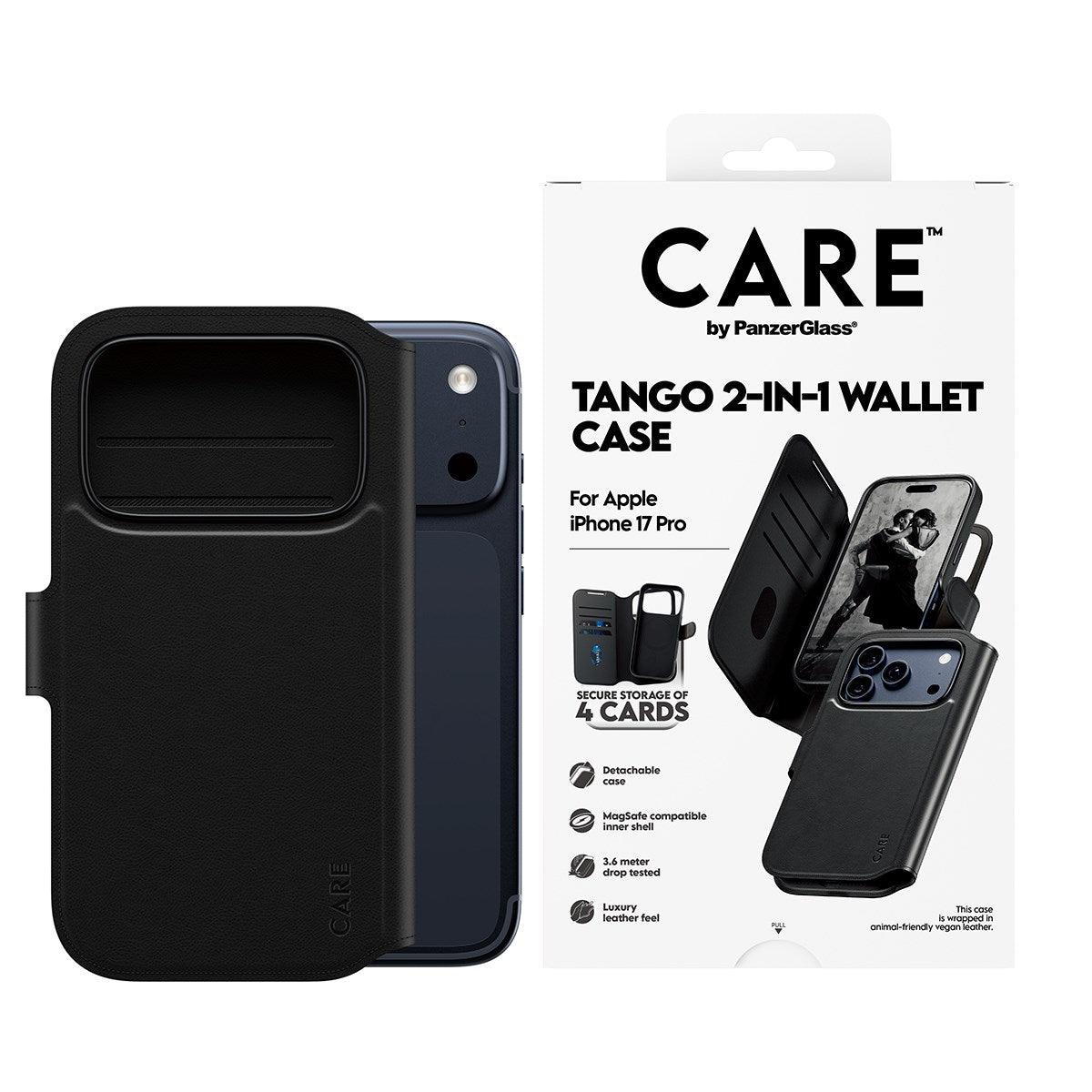 care-by-panzerglass-tango-2-in-1-wallet-case-mit-magsafe-f-r-iphone-17-pro image 2