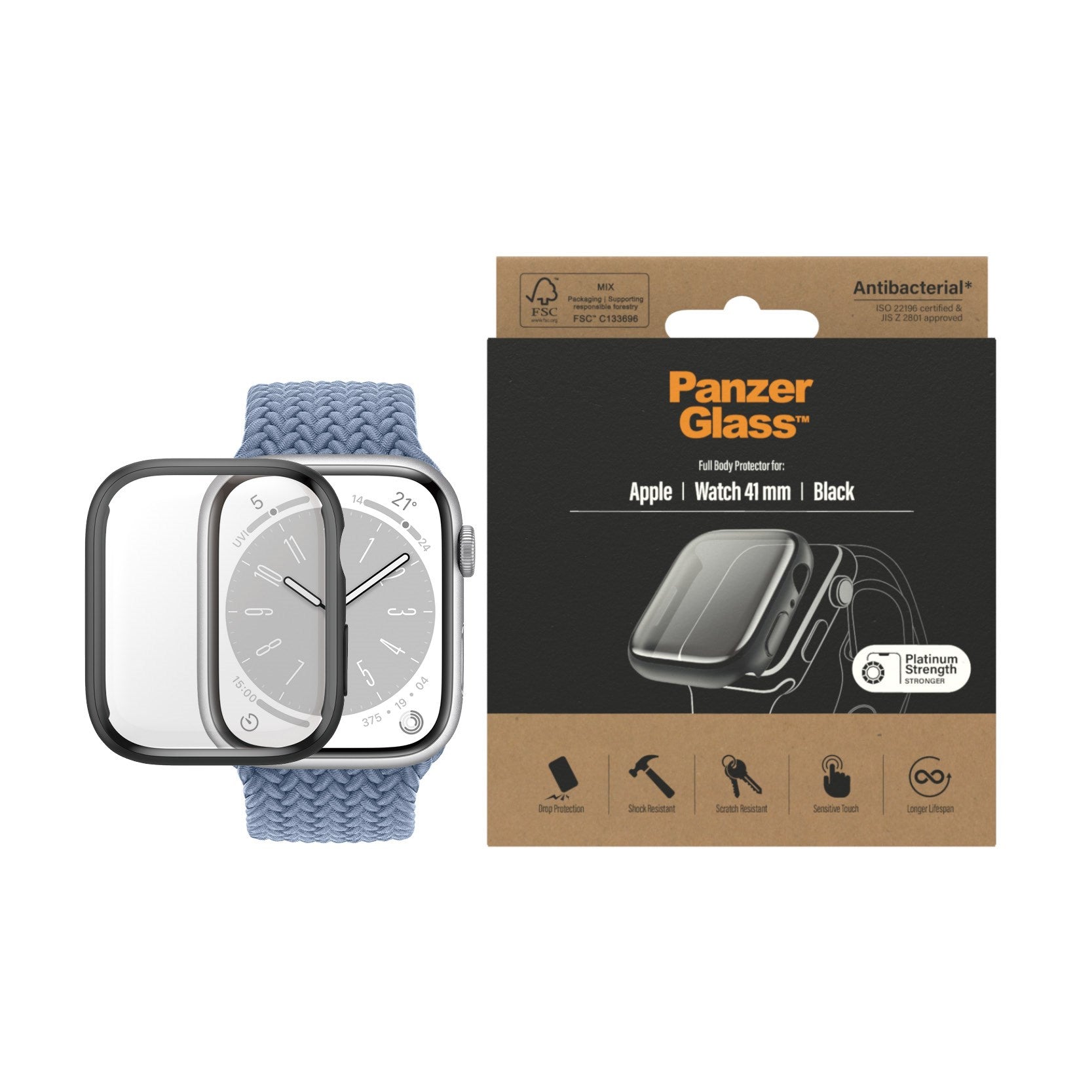 panzerglass-full-body-case-apple-watch-series-7-8-9-41mm-schwarz image 2