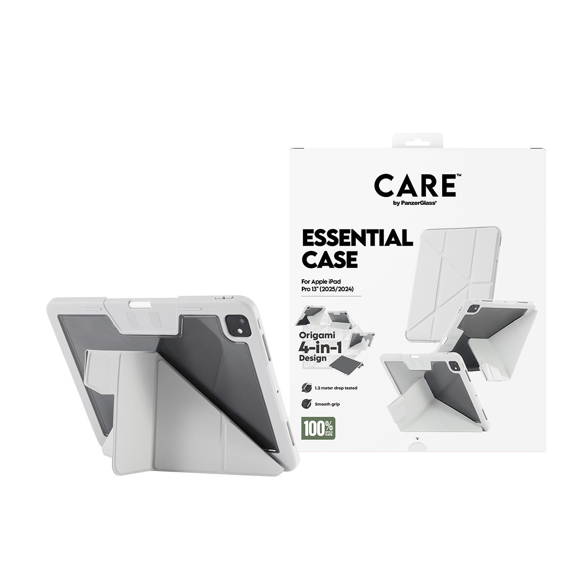 care-by-panzerglass-essential-case-grau-f-r-ipad-pro-13-2024-2025 image 2