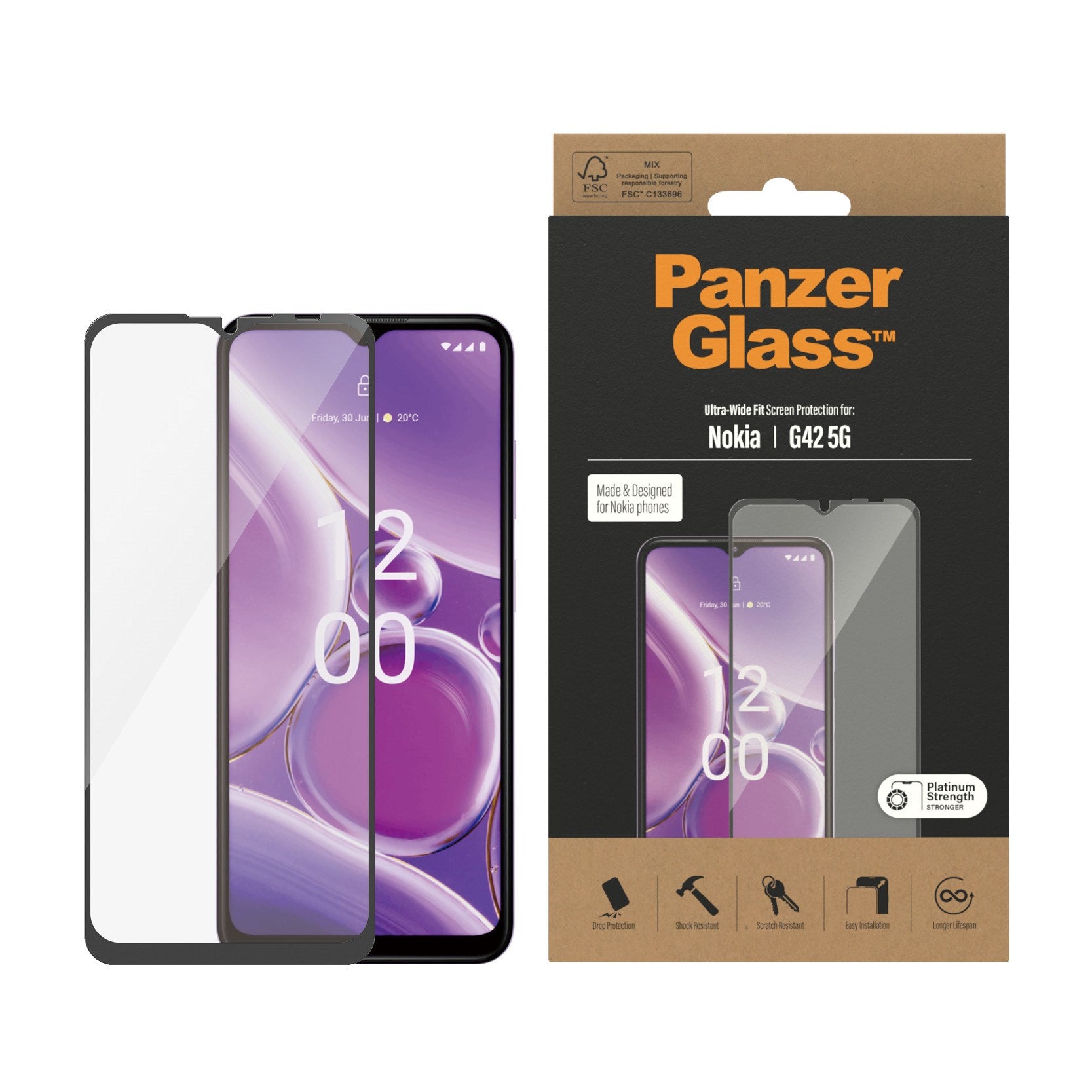 panzerglass-displayschutz-ultra-wide-fit-f-r-nokia-g42-5g image 2