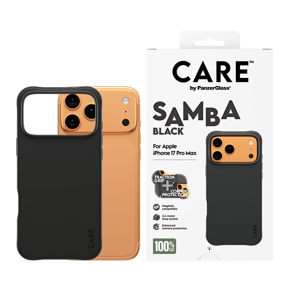care-by-panzerglass-samba-case-schwarz-mit-magsafe-f-r-iphone-17-pro-max image 2