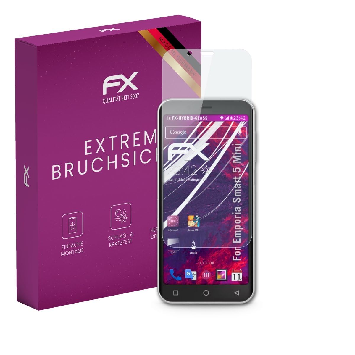 atfolix-fx-hybrid-glass-schutzfolie-f-r-emporia-smart-5-mini image 1