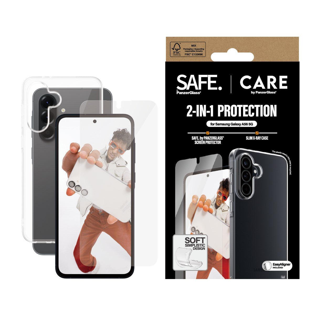 care-by-panzerglass-2-in-1-set-f-r-samsung-galaxy-a56-5g-displayschutz-kamerasch image 2