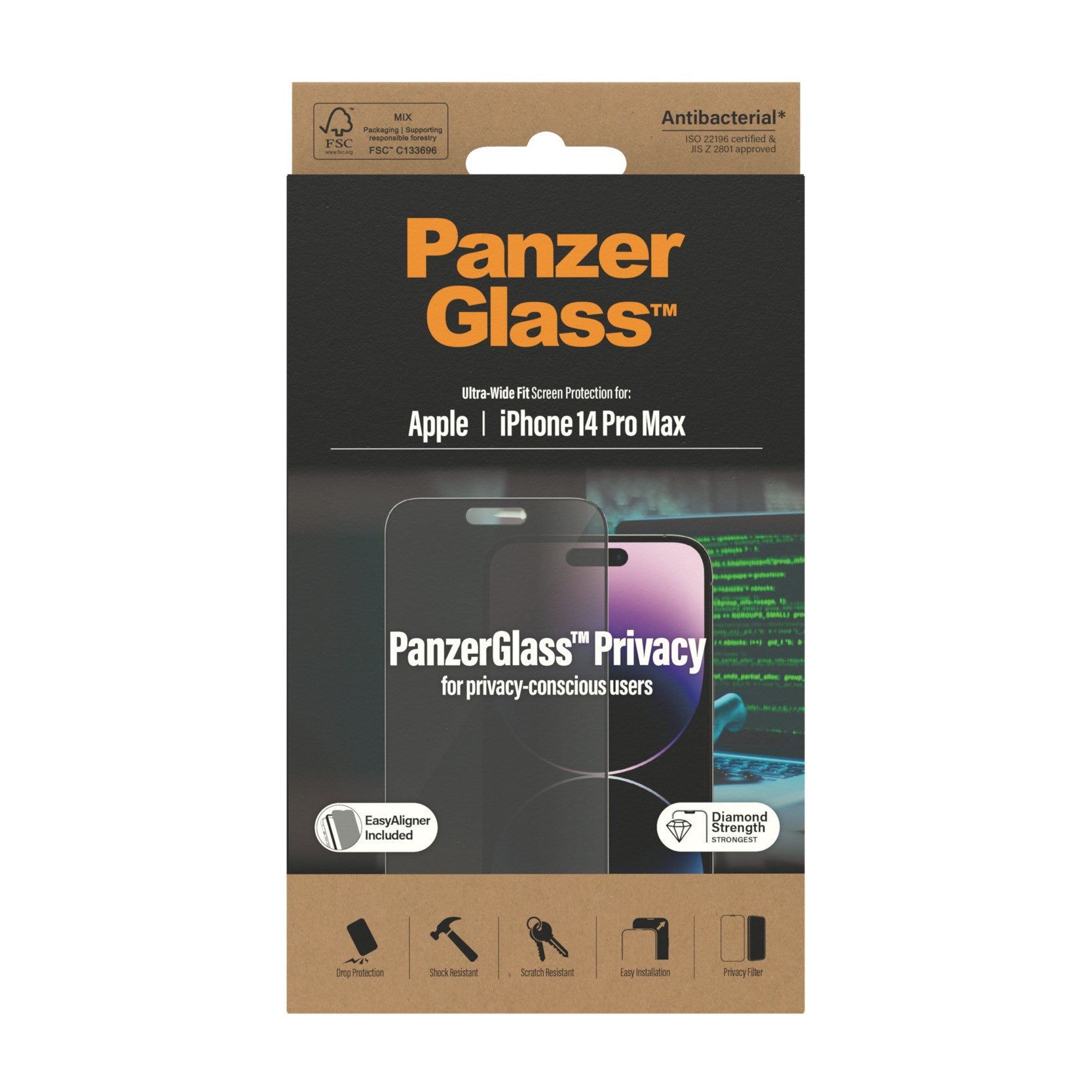 panzerglass-privacy-displayschutz-ultra-wide-fit-mit-easyaligner-f-r-iphone-14-p image 3