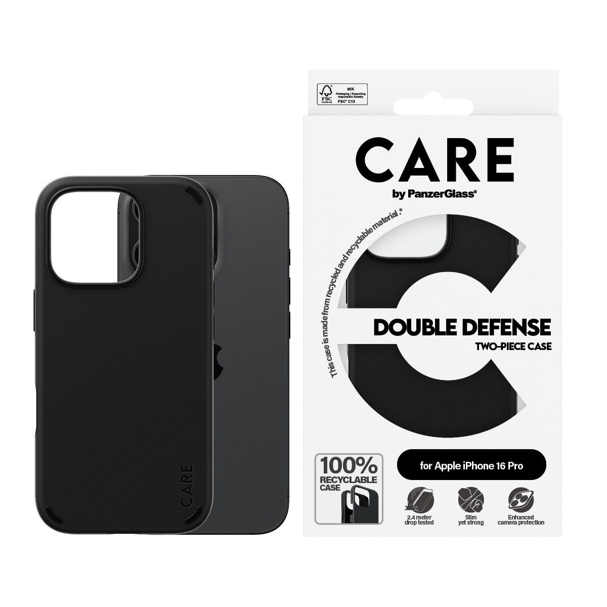 care-by-panzerglass-double-defense-case-schwarz-f-r-iphone-16-pro image 2