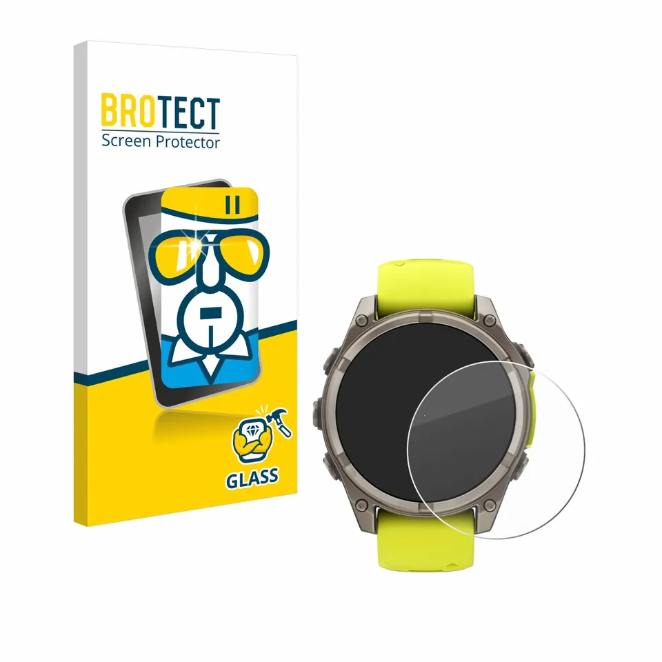 brotect-echtglas-schutzglas-f-r-garmin-fenix-8-solar-47-mm-hd-clear-9h image 1