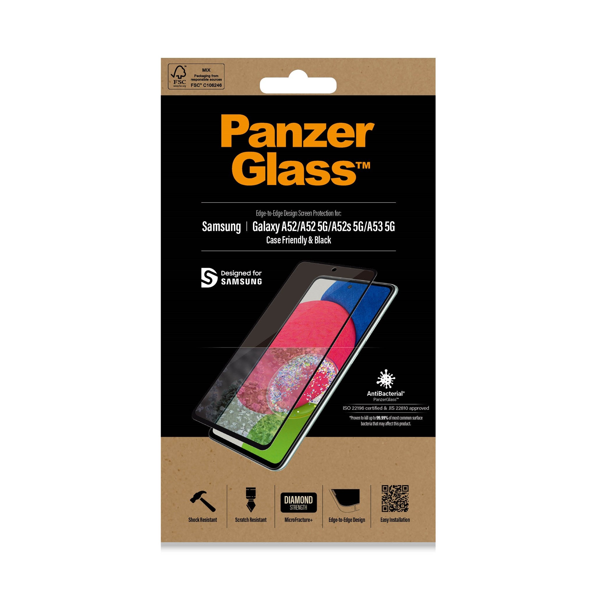 panzerglass-displayschutz-samsung-galaxy-a52-a52-5g-a52s-5g-a53-5g image 2