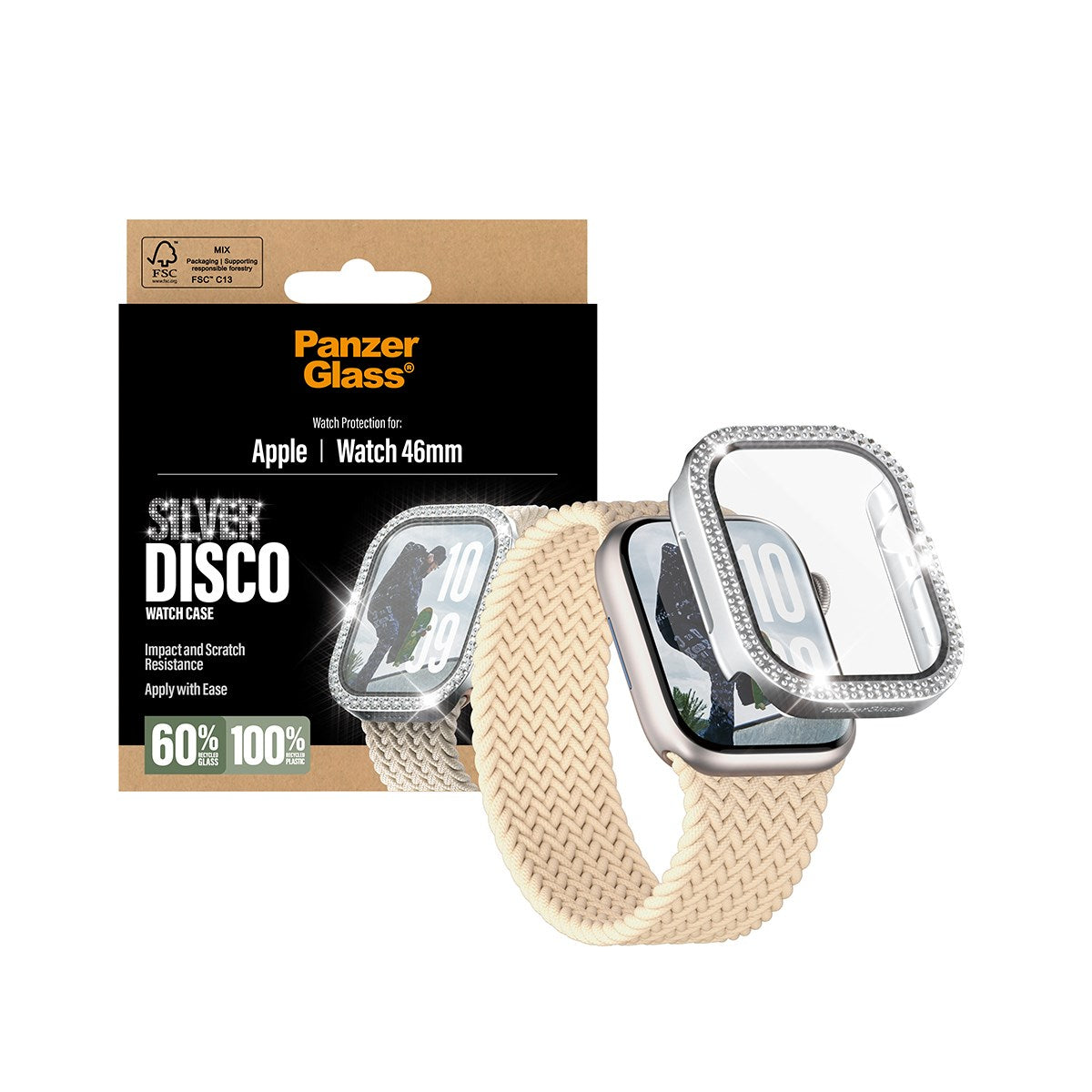 panzerglass-full-body-case-disco-silber-apple-watch-46mm-series-10-11 image 5