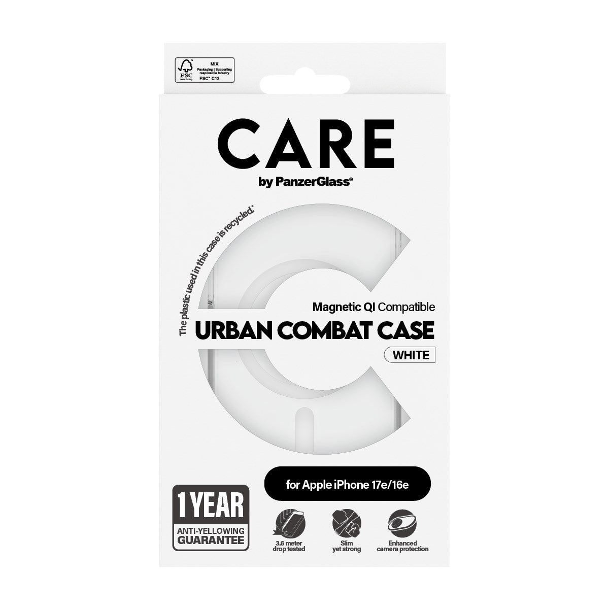 care-by-panzerglass-urban-combat-case-transparent-mit-wei-f-r-iphone-16e-17e image 3