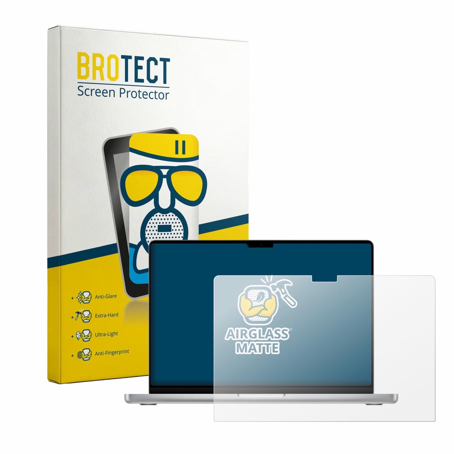 brotect-airglass-matte-glasfolie-f-r-apple-macbook-pro-14-m4-2024 image 1