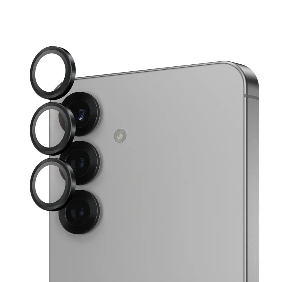 panzerglass-hoops-kameraschutz-schwarz-samsung-galaxy-s25 image 1